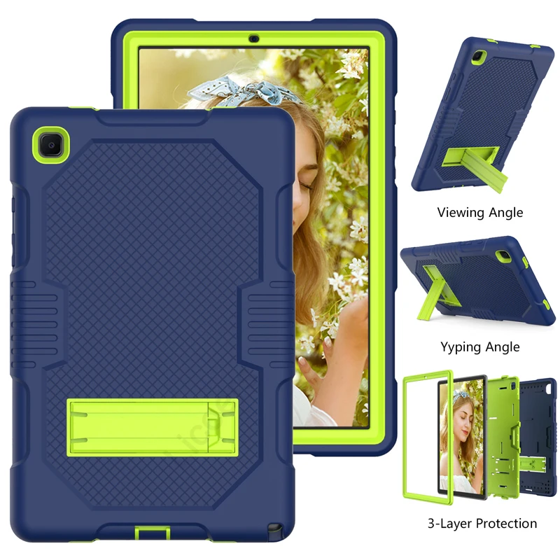For Samsung Galaxy Tab A7 T505N T507 T307 T290 T510 S6 Lite 8''10.4'' Smart Portable Bracket Case Tablet Stand Holder Cover Capa