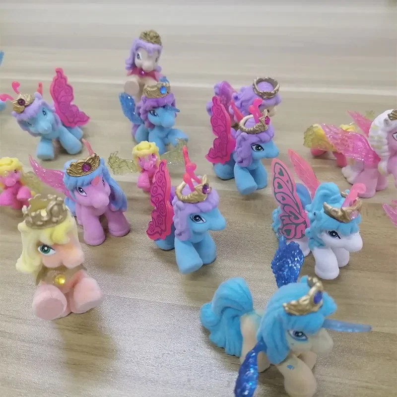 

Flocking Pony Doll Filly Stars Collection Surprise Bags Skylia Witchy Butterfly Cute Figurine Children Birthday Gift