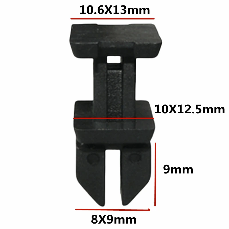 

20 шт. OE: 124-990-07-92 1249900792 Универсальный зажим для подкрытия крыла автомобиля, фиксатор автоматического брызговика B111