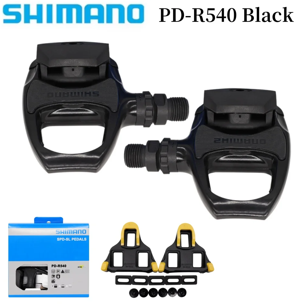 SHIMANO PD R540 R550 R7000 R8000 Педаль для шоссейного велосипеда Карбоновые