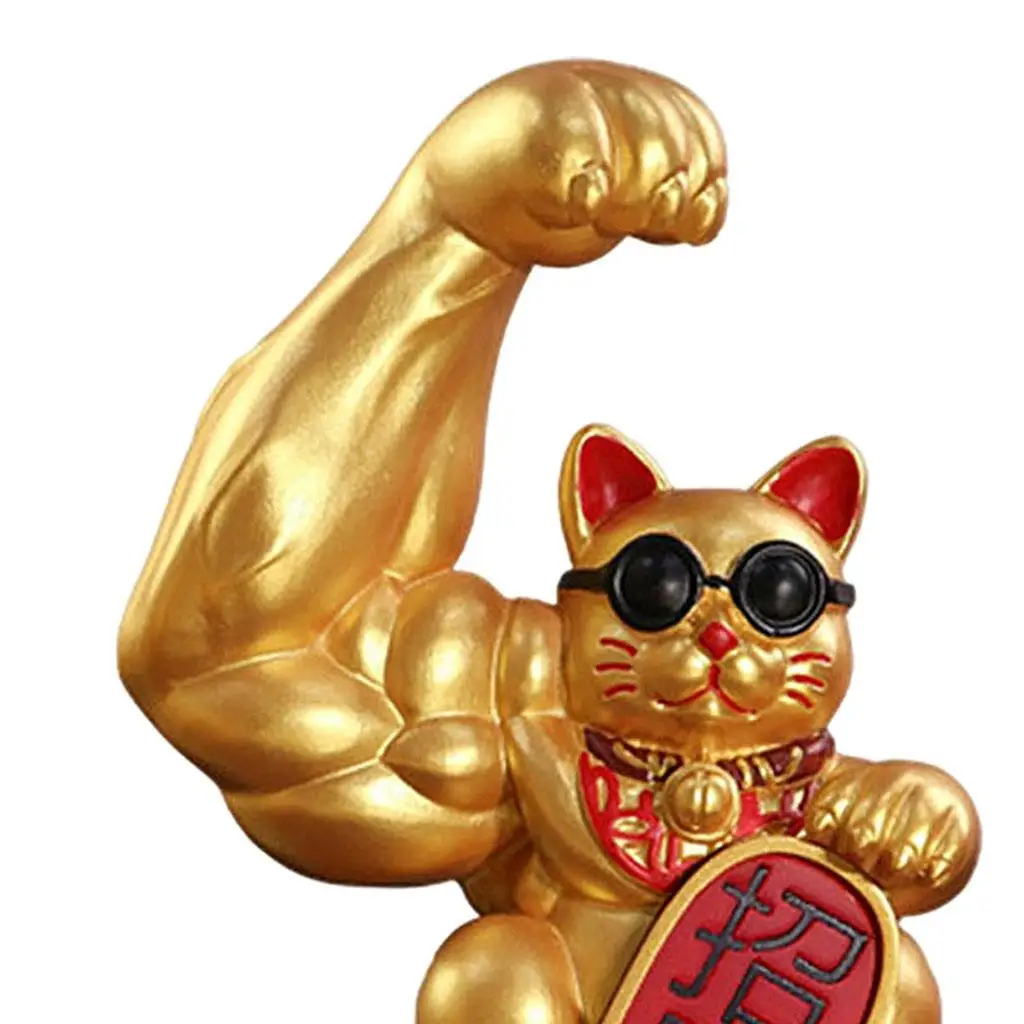 Статуя богатства с большой рукой украшение для спальни гостиной настольного