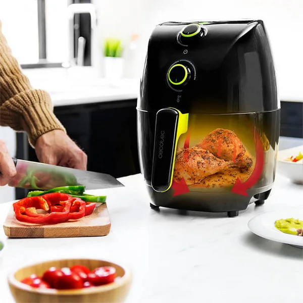 Фритюрница без масла Cecotec cecoфри Compact Rapid (1 5 л) | Бытовая техника