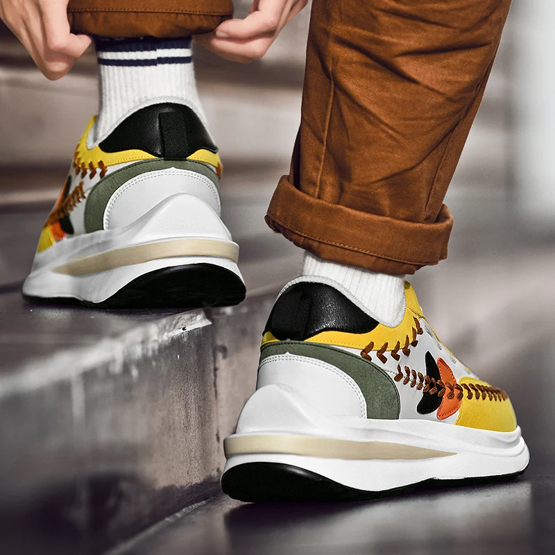 Superstar Sneakers Women Men Running Shoes Autumn Streetwear Men Shoes Designer Chunky Sneakers Comfor Platform Men's Trainer