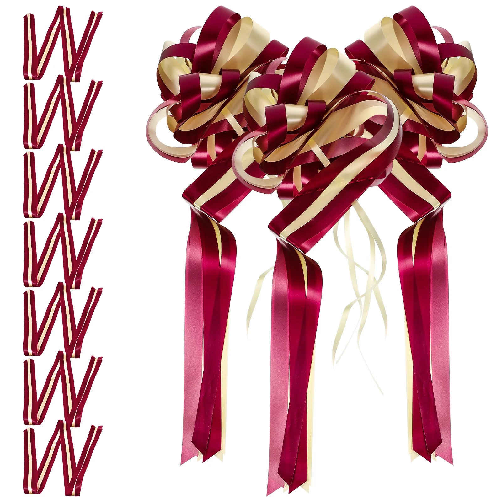 

Gift Bow Bows Flower Car Wrap Wedding Ribbon Wrapping Box Party Knot Decor Big String Decal Day S Present Basket Valentine