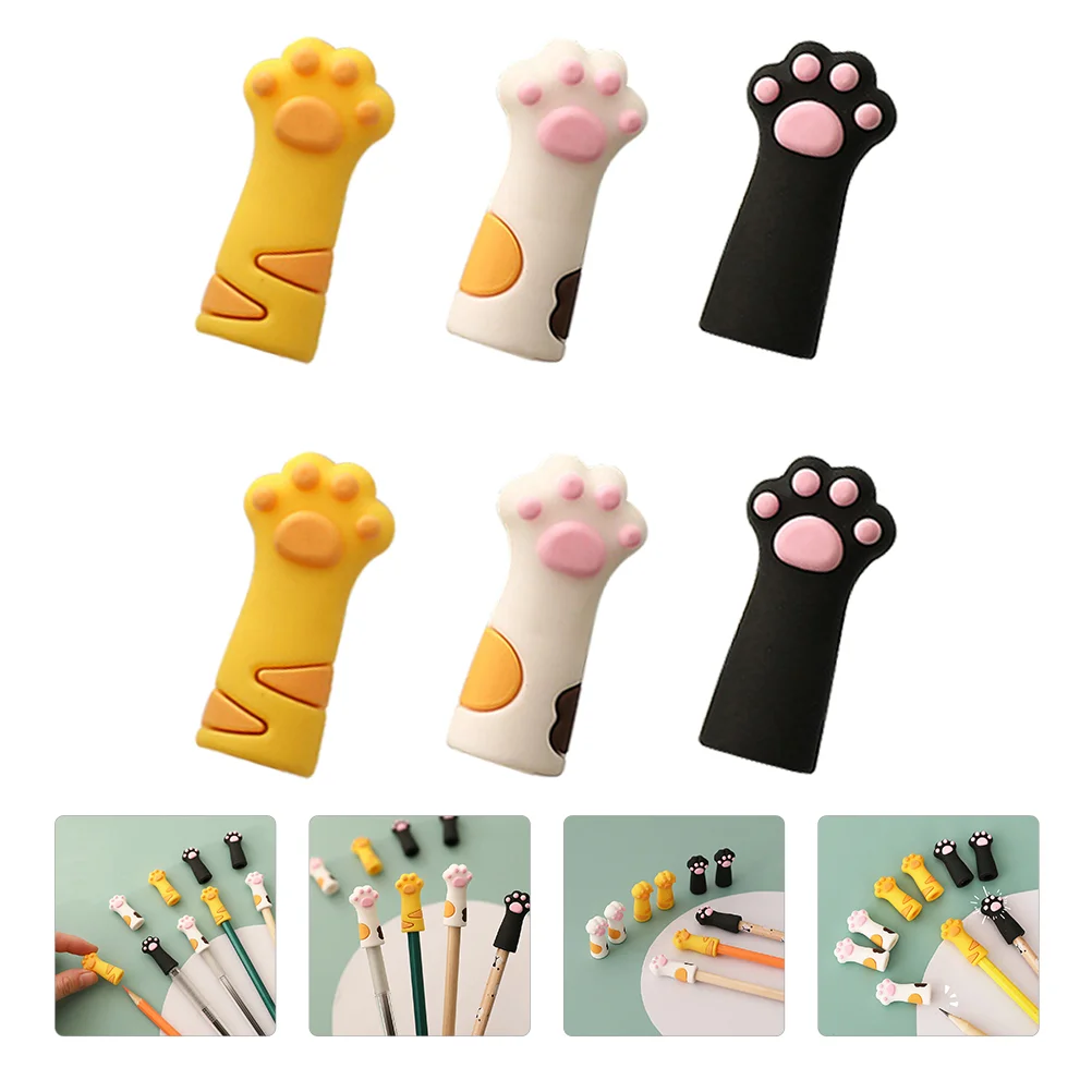 

Extender Kawaii Holder Caps Pen Cover Protector Capcute Shield Protectors Covers Cases Toppers Cartoon Tip Sleeve Supplies