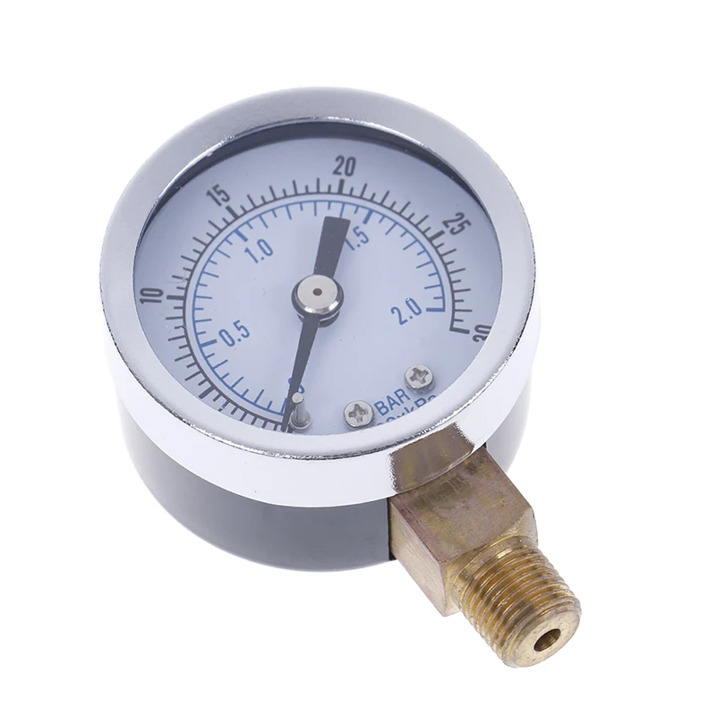 Барный манометр 1/4 BSP резьба 0-180 PSI 0-12 бар 0-170 Psi Манометр двойные весы для
