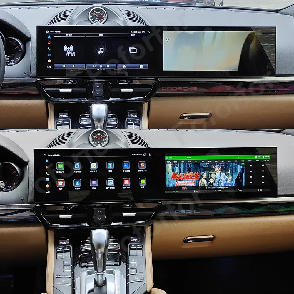 Обновленный автомобильный радиоприемник 2024 на Android 13 0 для Porsche Cayenne 2010-2016