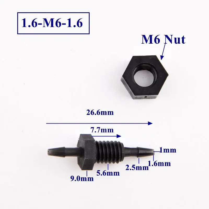 

СgooHan Прямые соединители для шланга PP 5-200 шт.