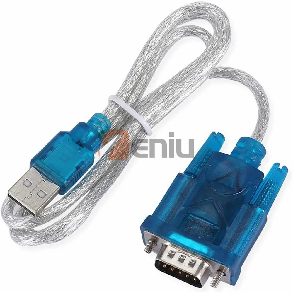 

100Pcs/USB 2.0 to RS232 Serial Port 9 Pin DB9 Cable Serial COM Port Adapter Converter Supports Windows 10 8 7 Mac Linux