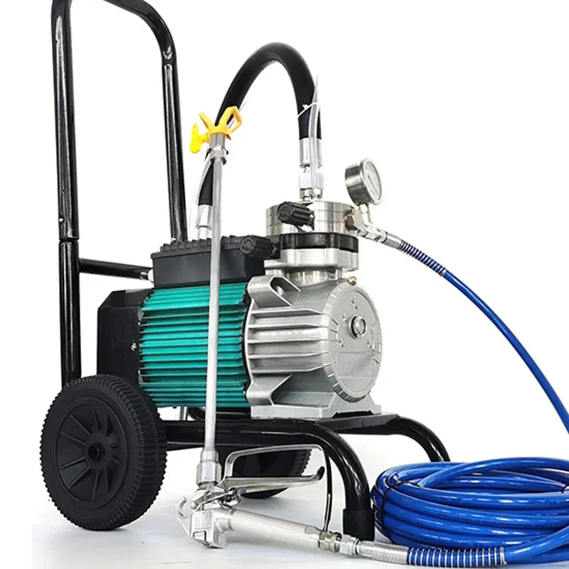 Двойной пистолет безвоздушный распылитель краски высокого давления 220 В/4200 Вт