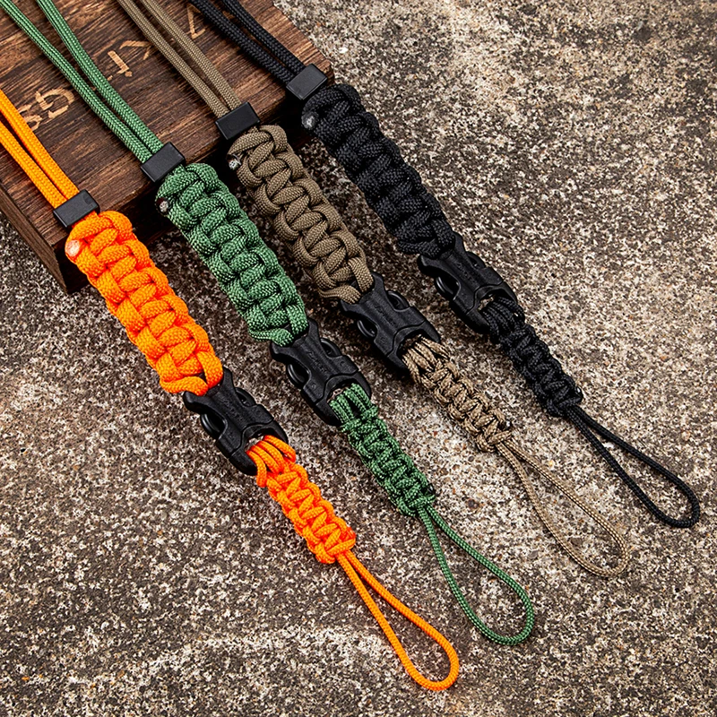 MKENDN Открытый скалолазание пластиковый зажим съемный подвесной шейный шнур для