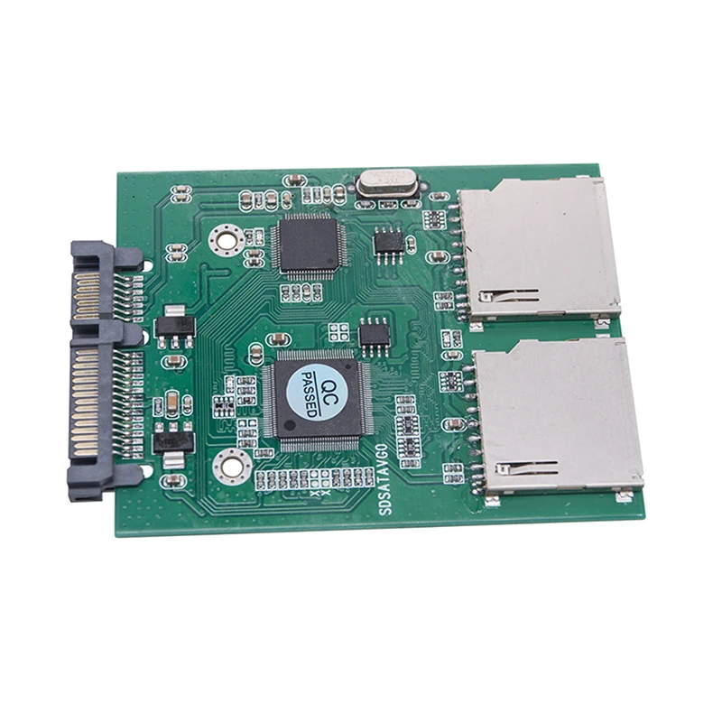Адаптер для жестких дисков Dual SD-SATA карта памяти SD промышленного класса