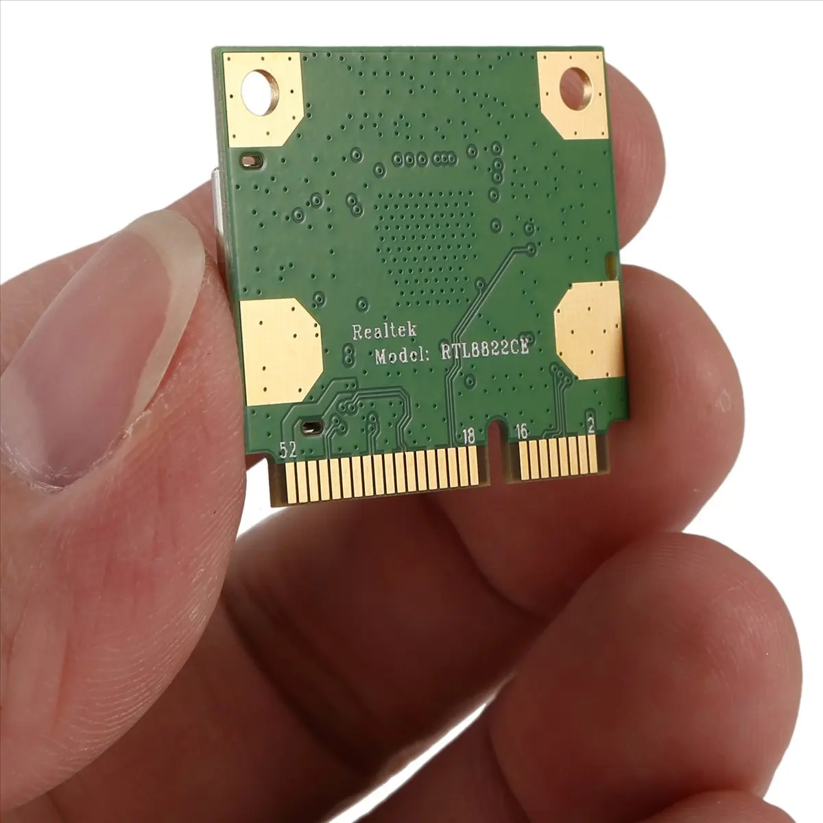 Фото AT200 Premium-RTL8822CE 1200 Мбит/с 2.4G/5ГГц 802.11AC Wi-Fi карта, сетевая карта Mini PCIe с поддержкой Bluetooth 5.0 для ноутбуков/ПК 10/11 №1