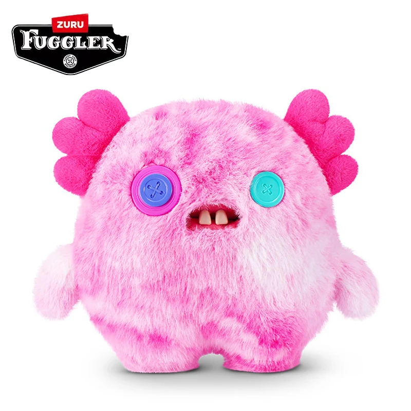 Фото Мягкая плюшевая круглая кукла Fuggler Chunky Big Fuggs Series, 38 см, забавный монстр с зубами, кавайный монстр, подарки на день рождения для детей №1