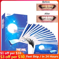 28pcs14pairs advanced teeth whitening strips stain removal for oral hygiene clean double elastic dental bleaching strip