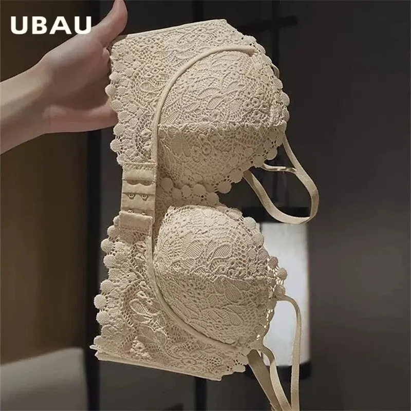 UBAU Женский привлекательный бюстгальтер без косточек с нижним животом из