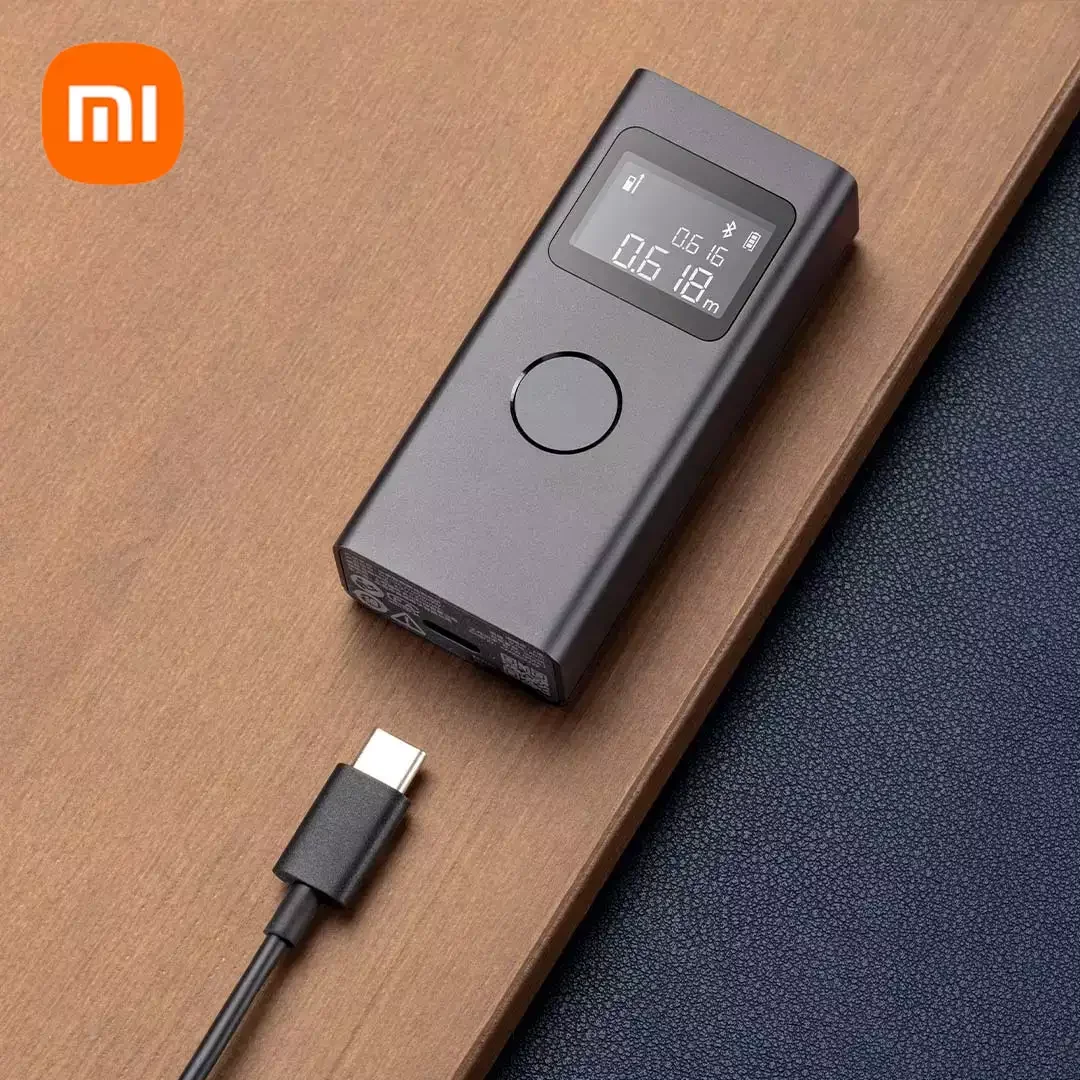 Умный лазерный дальномер Xiaomi Mijia высокоточный измеритель с ЖК-дисплеем 3 мм