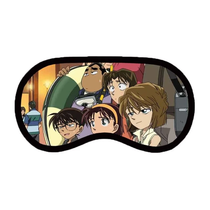 Повязка на глаза Detective Conan аниме Джимми Кудо сон повязка маски с принтом Косплей