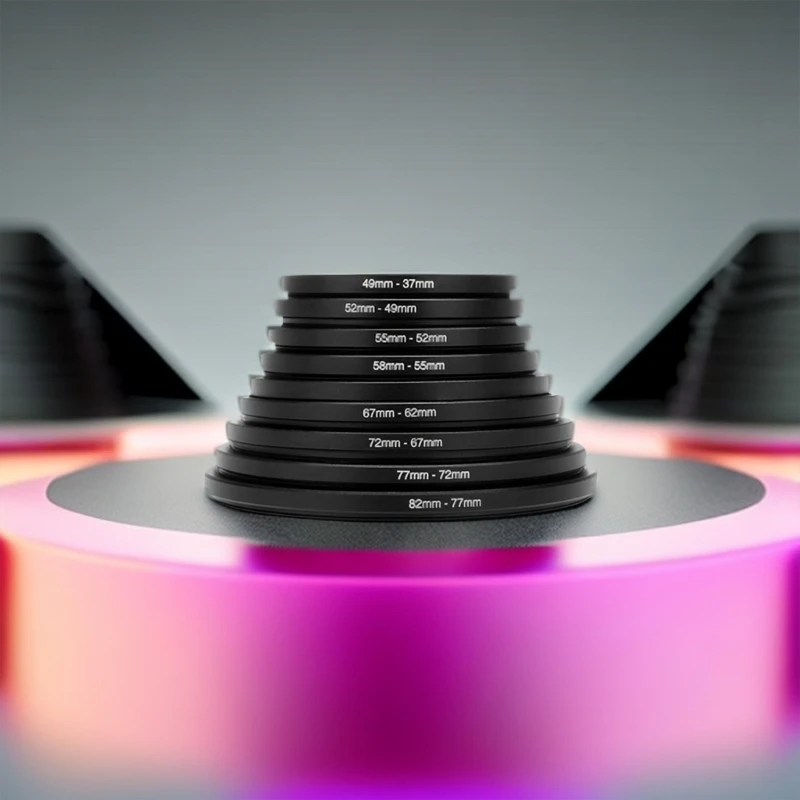 9 шт. фильтры для объективов DSLR УФ-фильтры и поляризаторы с переходными кольцами