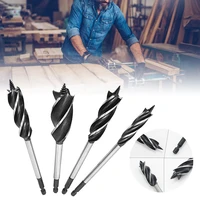 10 25mm high strength woodworking twist drill bit wood drills with center point 3mm diameter for woodworking power tool accessor