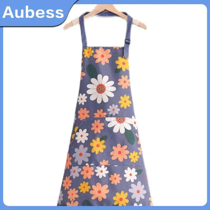 

Japanese Foreign Atmosphere Durable And Durable Apron Antifouling Kitchen Household Oil Proof Cooking Apron Abrasion Resistant