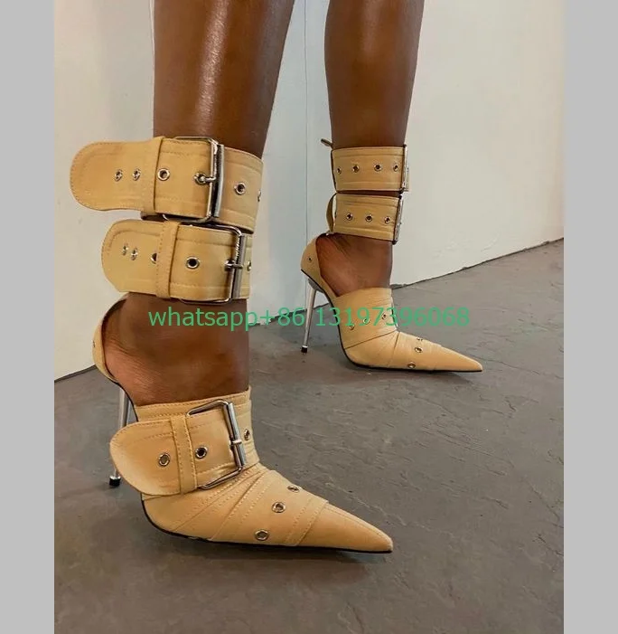 Женские стильные Серебристые туфли-лодочки Y2K на каблуке-шпильке винтажные туфли