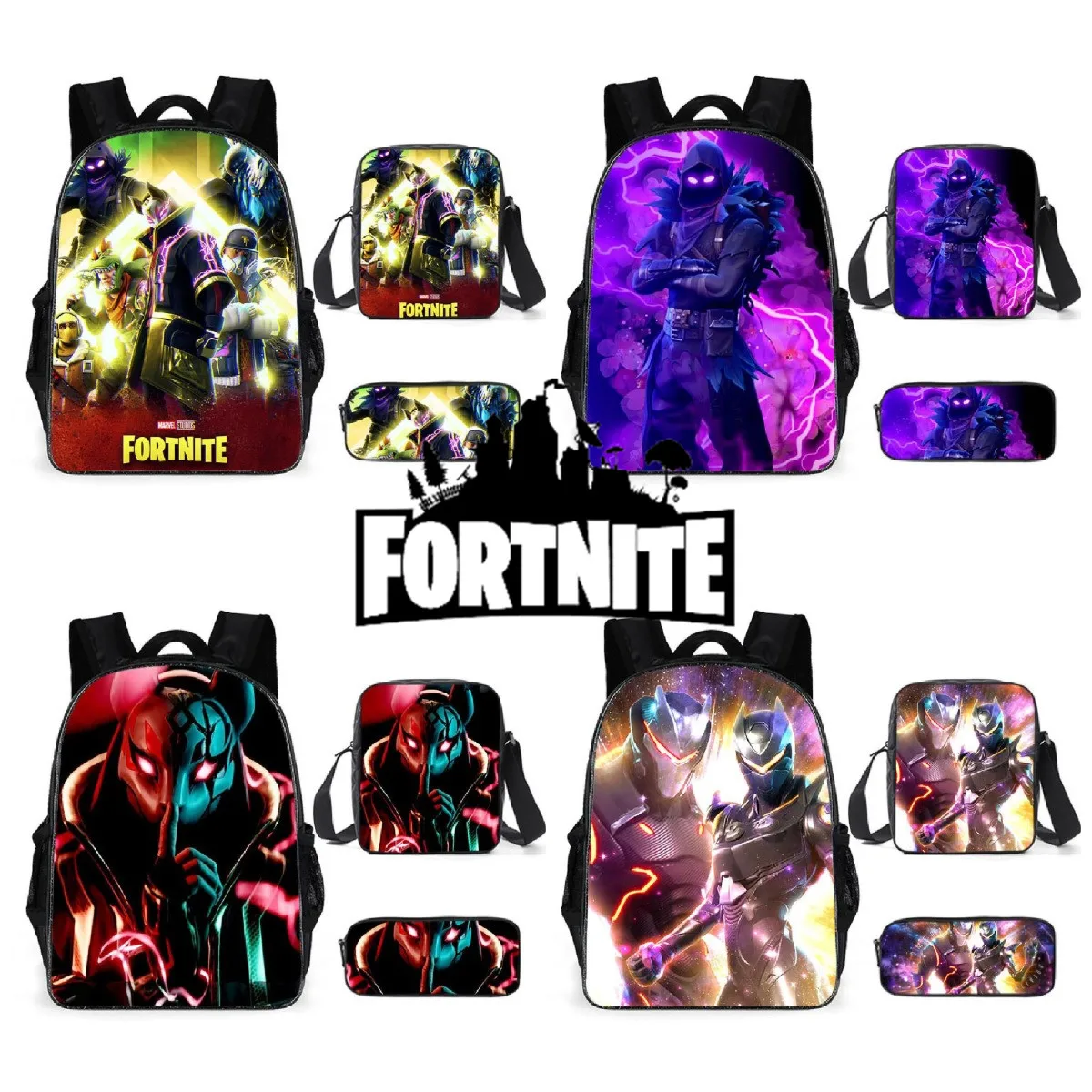 

FORTNITE Battle Royale Backpack Victory Children's 3D Cartoon Schoolbag For Primary School Comfortable Laptop Backpack Unisex