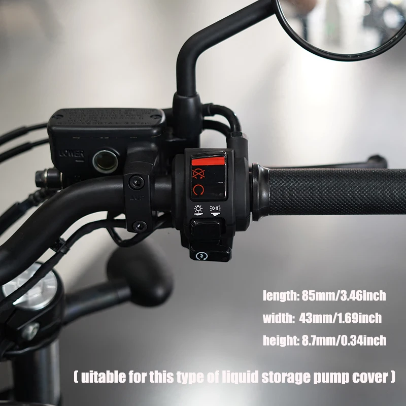 Фото Для Honda CB600F CB 600F CB600 Hornet 600 F 1998-2020: Высококачественная крышка бачка переднего тормозного жидкостного резервуара для мотоциклов №4