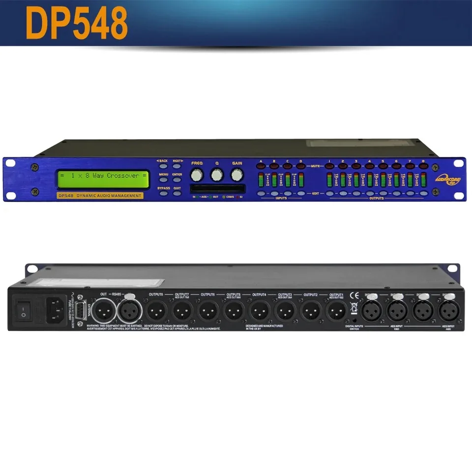 XTA DP548 Многоэффектный процессор Audio Pro Аудио цифровой Аудиопроцессор