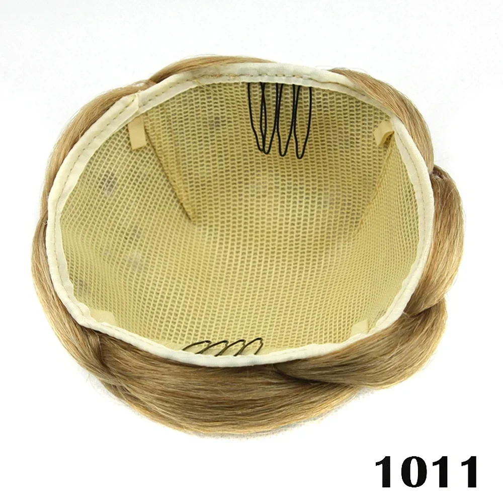 Высокотемпературные синтетические волосы аксессуары Плетеный шиньон пучок
