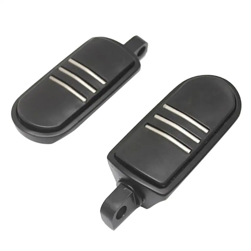 

1 Pair Black Motorcycle Body Frame Foot Pegs Footrest For Models