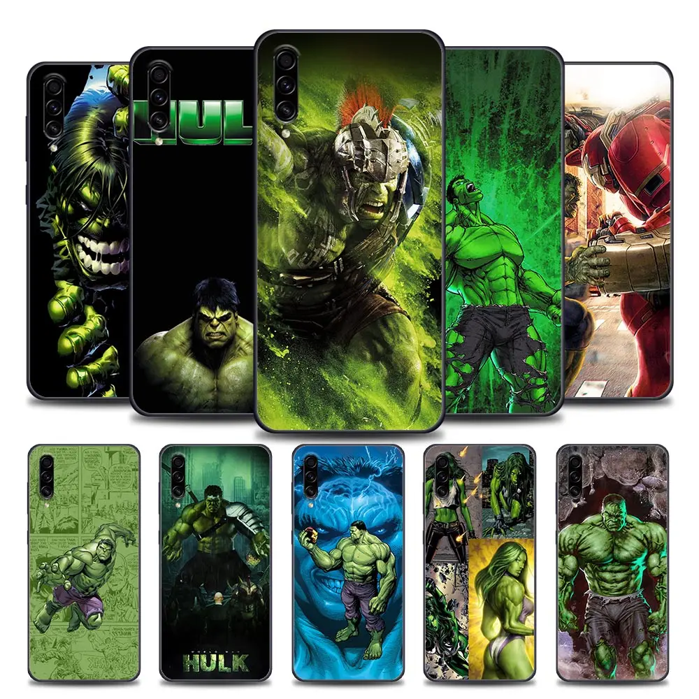 

The Hulk Marvel Samsung Case for A10 A20 A30 A30s A40 A50 A60 A70 A80 A90 5G A7 A8 2018 Soft Silicone