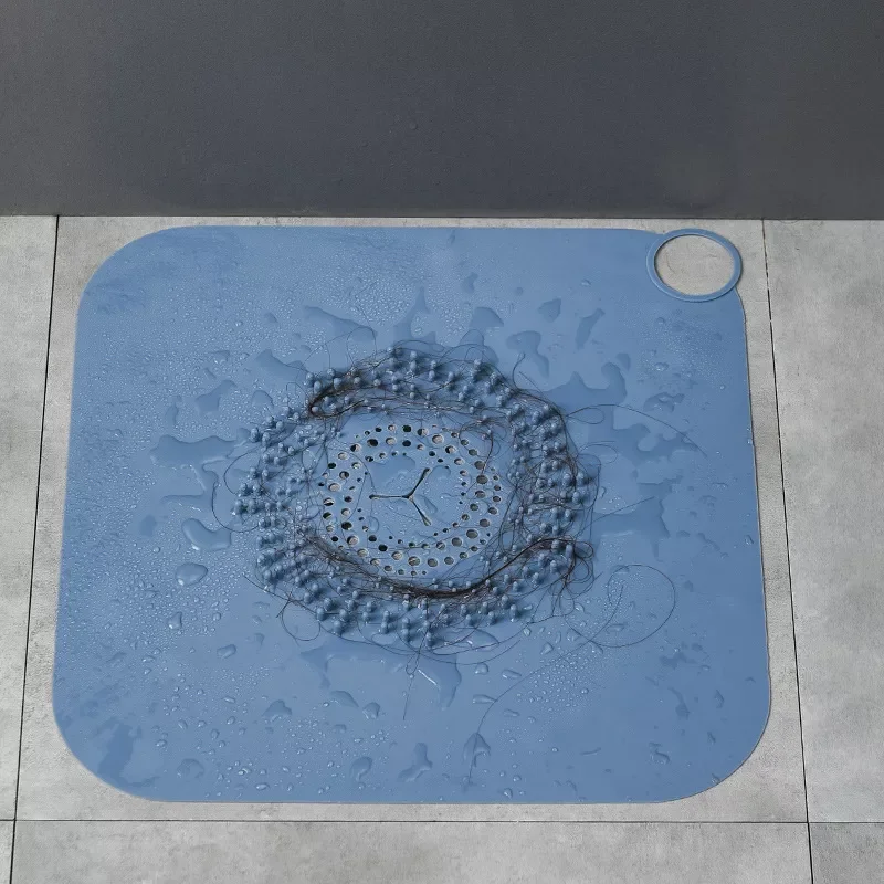 

2022 Clogging Silicone Filter Screen Household Floor Drain Pad for Kitchen Bathroom Sink