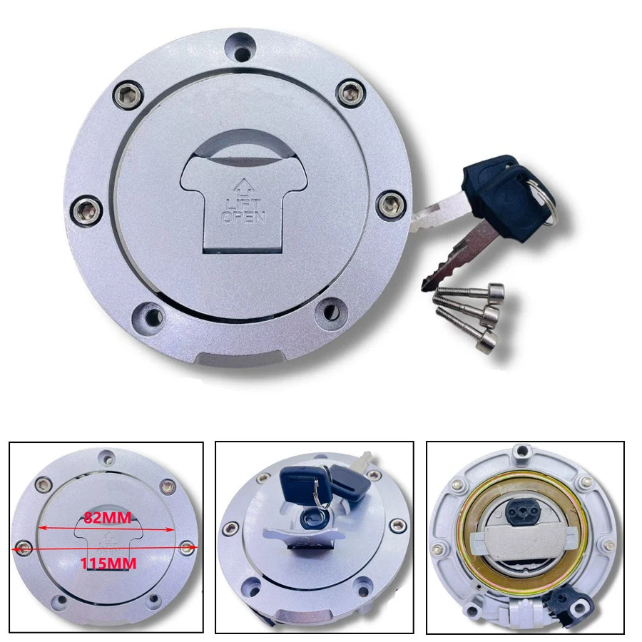 

Yecnecty Motorcycle Fuel Tank Cover Motos Gas Cap For Honda CB400SF CB400F CB400VTEC CB500 CB600 CBR19 CBR22 VFR30 CB-1 CB400