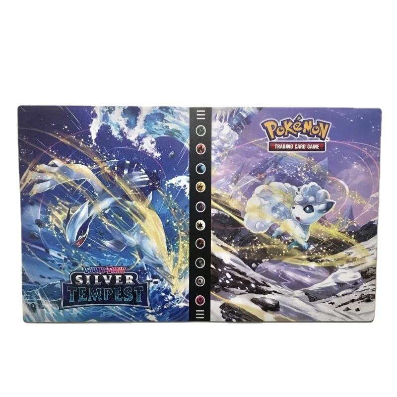 

240pcs 2022 Latest Pokemon Cards Book Cards Storage Album Book Collection Card Bag Toy Map Collection Kids Birthday Gift
