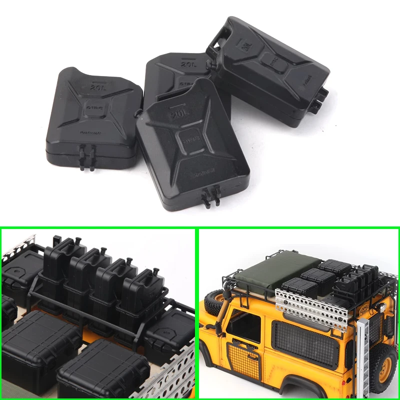 1 шт. пластиковая масляная бочка модифицированные детали для 1/10 RC гусеничного