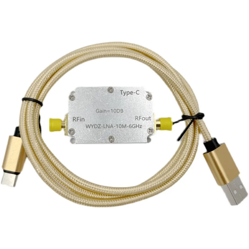 High Flatness Amplifier 10M-6GHz Gain 10DB RF Signal Drive or Receive Front End