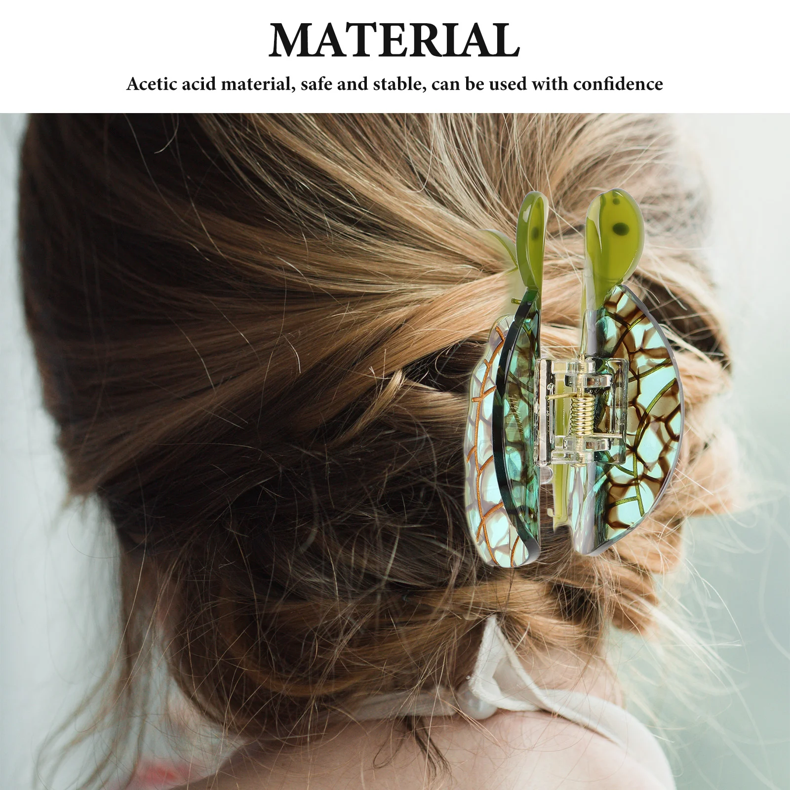 Заколки для волос с океанской черепахой ацетатные заколки мультяшные креативные