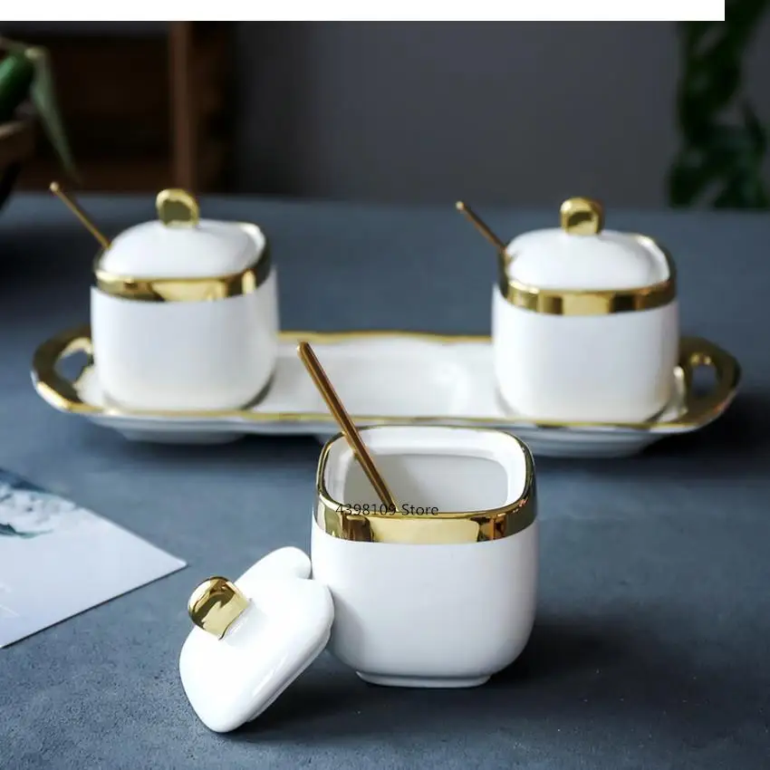 Домашняя кухня инструменты для приправ керамическая банка зеленый Пномпень соль