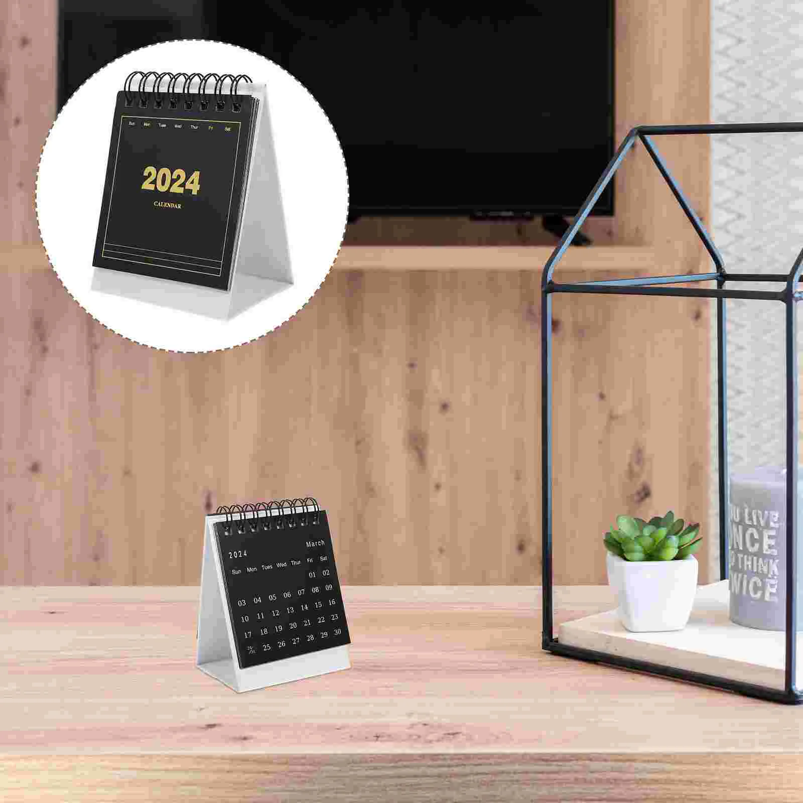 

Календарь для офиса и месяца, удобный календарь для стола, фотообои 2024 маленького размера на английском языке