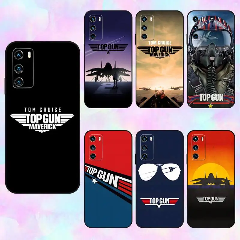 Top Gun Maverick Movie Phone Case For Huawei P30 Pro P20 P40 P10 Plus Lite Psmart 2020 Y5 Y6 2019 Y5 Y8s Y8p Silicone Cover