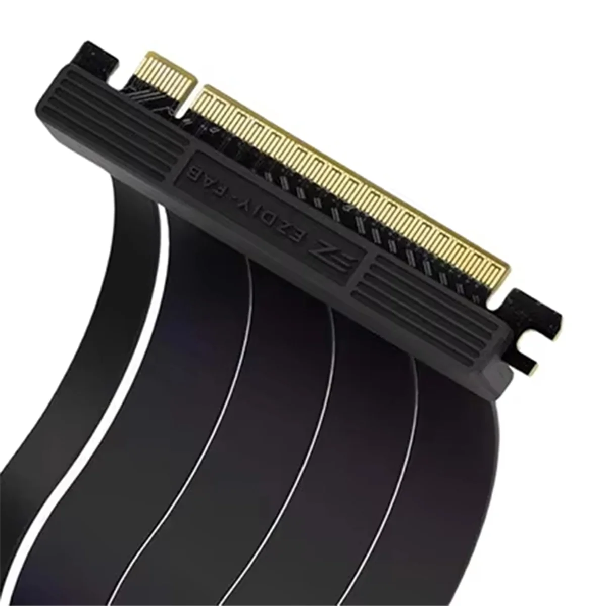 Вертикальный кронштейн для видеокарты A14M с кабелем-райзером PCI-E 4.0 X16, комплект для поддержки видеокарты, 90-градусный прямой угол, черный (art.: 3920dbd2dbdfb) - 3920dbd2dbdfb