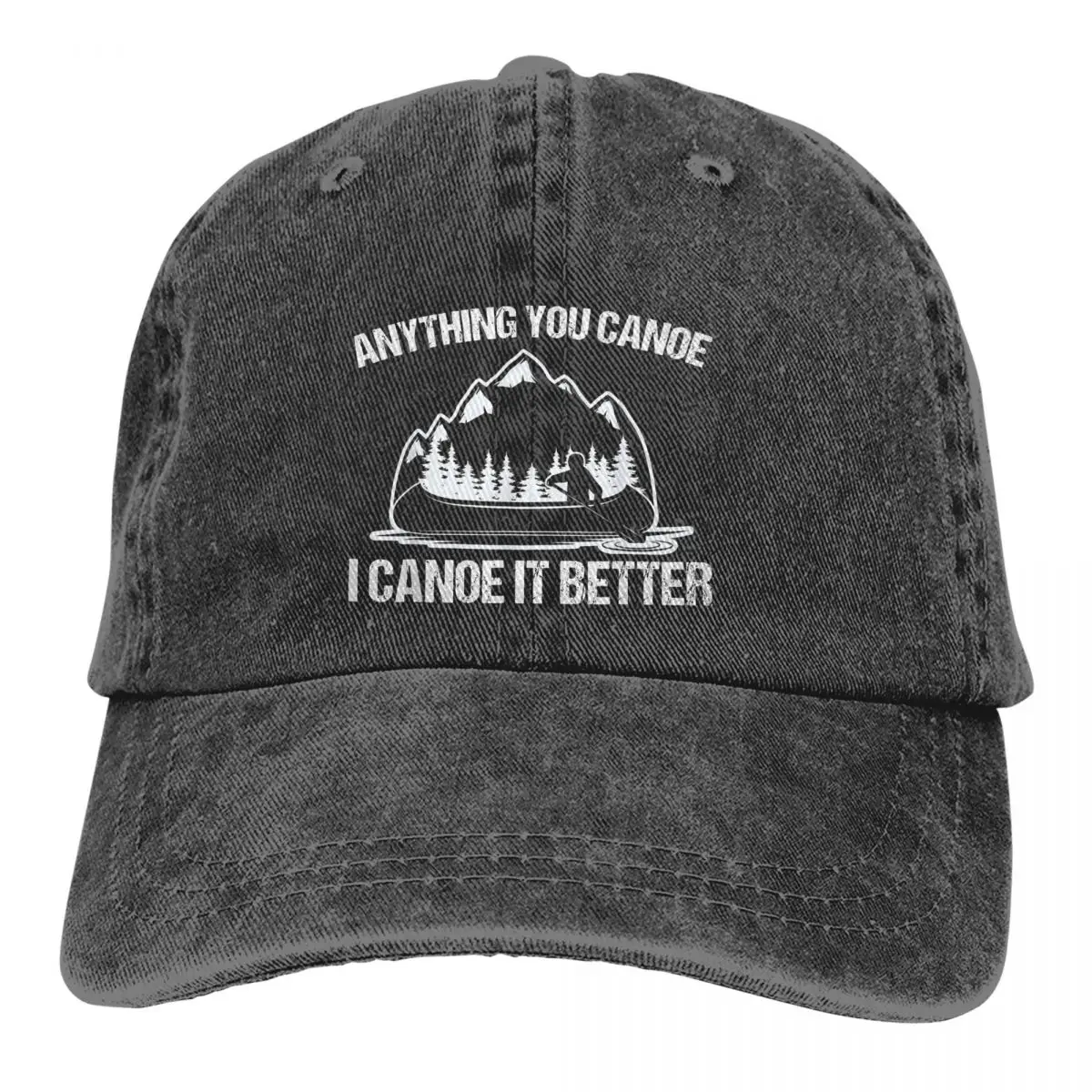 

Summer Cap Sun Visor Anything You Canoe I Canoe It Better Hip Hop Caps Canoe Mountain Movement Cowboy Hat Peaked Hats