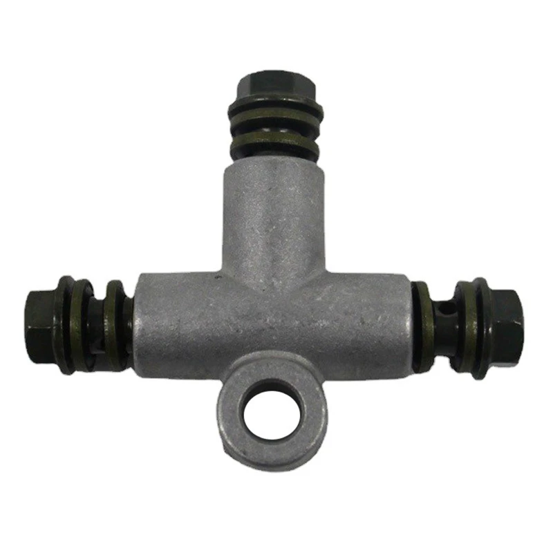 

Motorbike ATV Hydraulic 3 Way Brake Oil Hose Adaptor Iron Pipe Coupling Tee 10mm