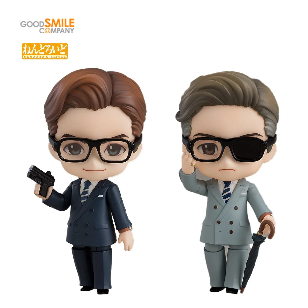 

Stock 100% Original GOOD SMILE GSC NENDOROID 1824 Egxi 1825 Harry Hart Kingsman The Golden Circle Model Art Collection Toy Gift