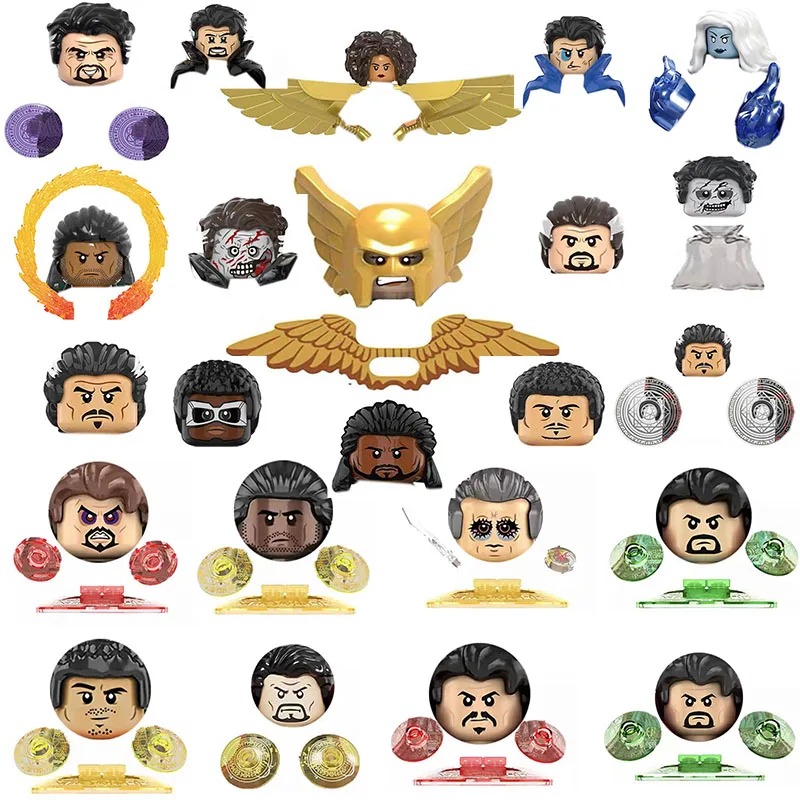

KT1057 Moc Hero Series Movie Characters Action Minifigures Building Blocks Educational Kids Toys For Girl Boy Gifts