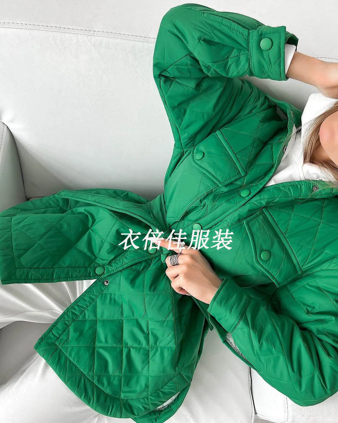 

Женский длинный пуховик, зимняя теплая Толстая Повседневная куртка большого размера, Женская парка свободного покроя с рукавом летучая мыш...