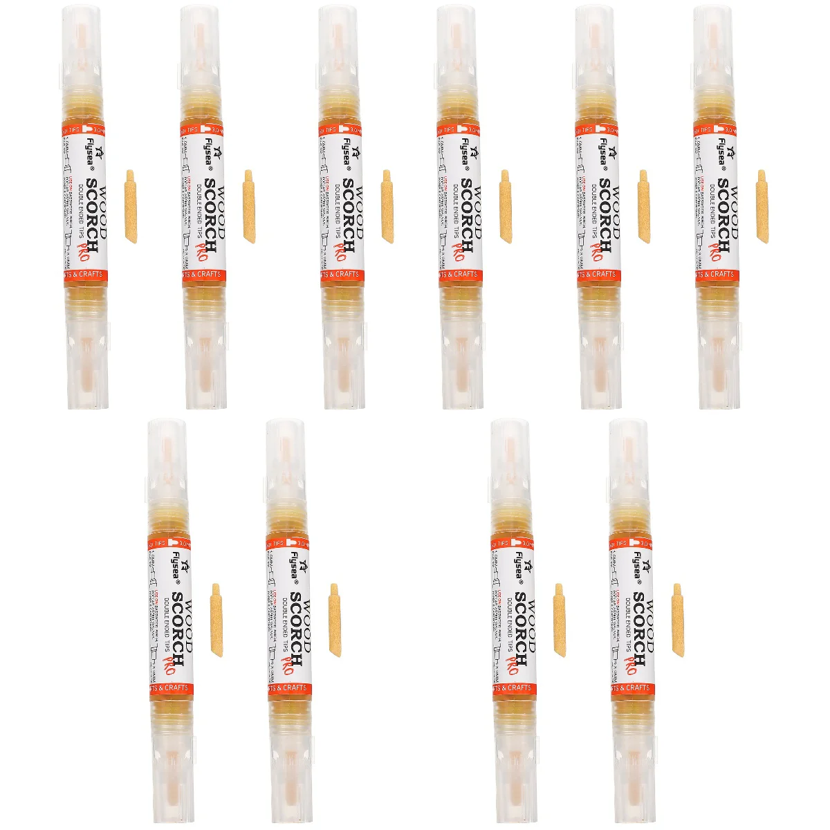 

5-кратный износостойкий портативный удобный маркер для деревянной горелки, ручка для самостоятельного праздничного подарка