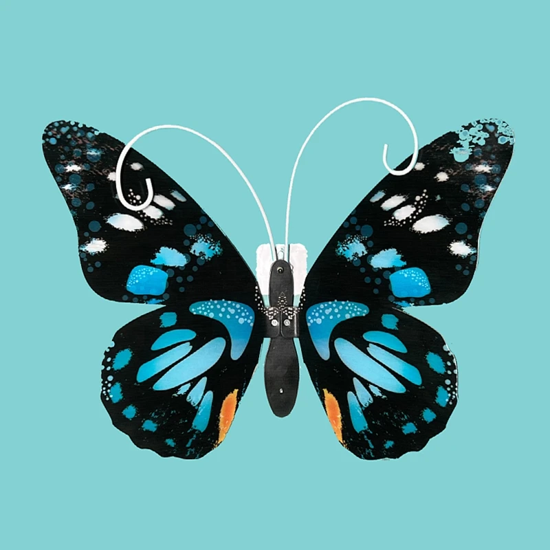 

Butterfly Shape Wall Hook Wrought Iron Metal Storage Hanger Hooks Rack