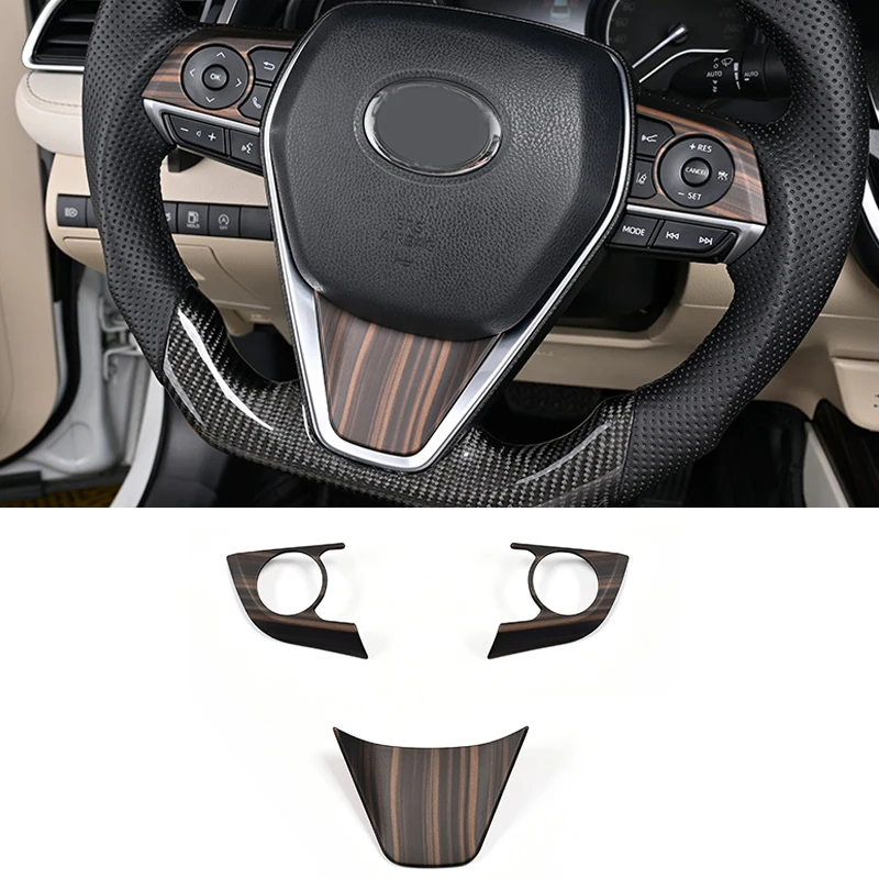 

Peach Wood Decoration For Toyota Camry 2018 2019 2020 Car Center Console Seat Armrest Box Cover Central Arm Rest Panel Trim